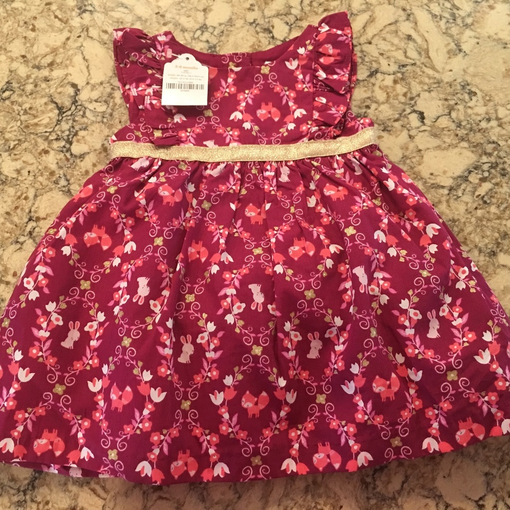 Gymboree Girl's Dress and Bottoms, 3-6 Mos., NWT - Picture 2 of 7